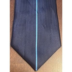 Maestro Signature Blue Hand Made 100% Microfiber Men’s Neck Tie Made In China